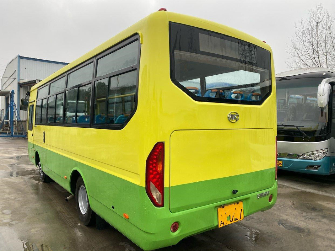 Treinador Yuchai Engine da excursão do ônibus da mão do ônibus 25seats ò de Mini Bus Used Ankai City