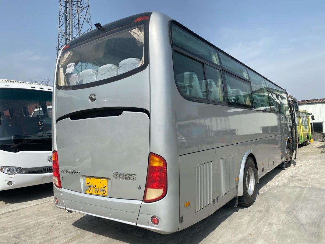 Yutong transporta a condução à direita ZK6107 transporta o treinador Airbag Chassis da movimentação da mão 49seats segundo