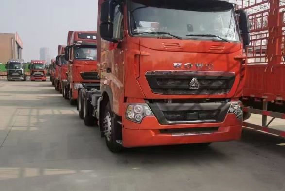 Motor usado do Euro V do caminhão 6*4 480hp T7H LHD/RHD do trator de HOWO