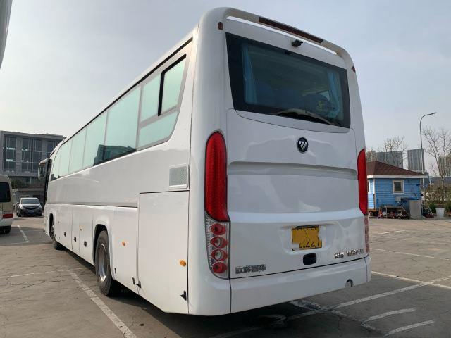 O treinador usado ônibus BJ6120 de Foton usou as portas 2018 do ônibus 50seats Yuchai 330hp dois de Yutong