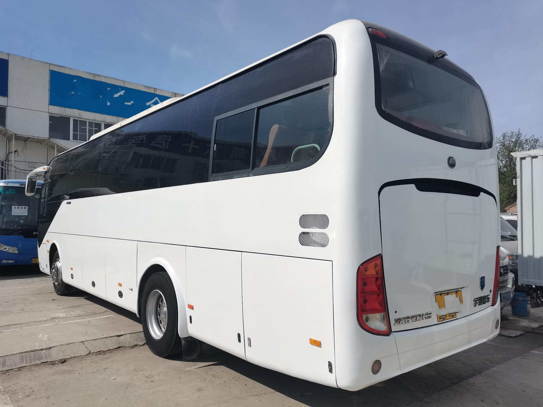 Direção da esquerda do ônibus da movimentação da mão do ônibus segundo do passageiro de Yutong Zk6107 51seats dos ônibus e dos treinadores