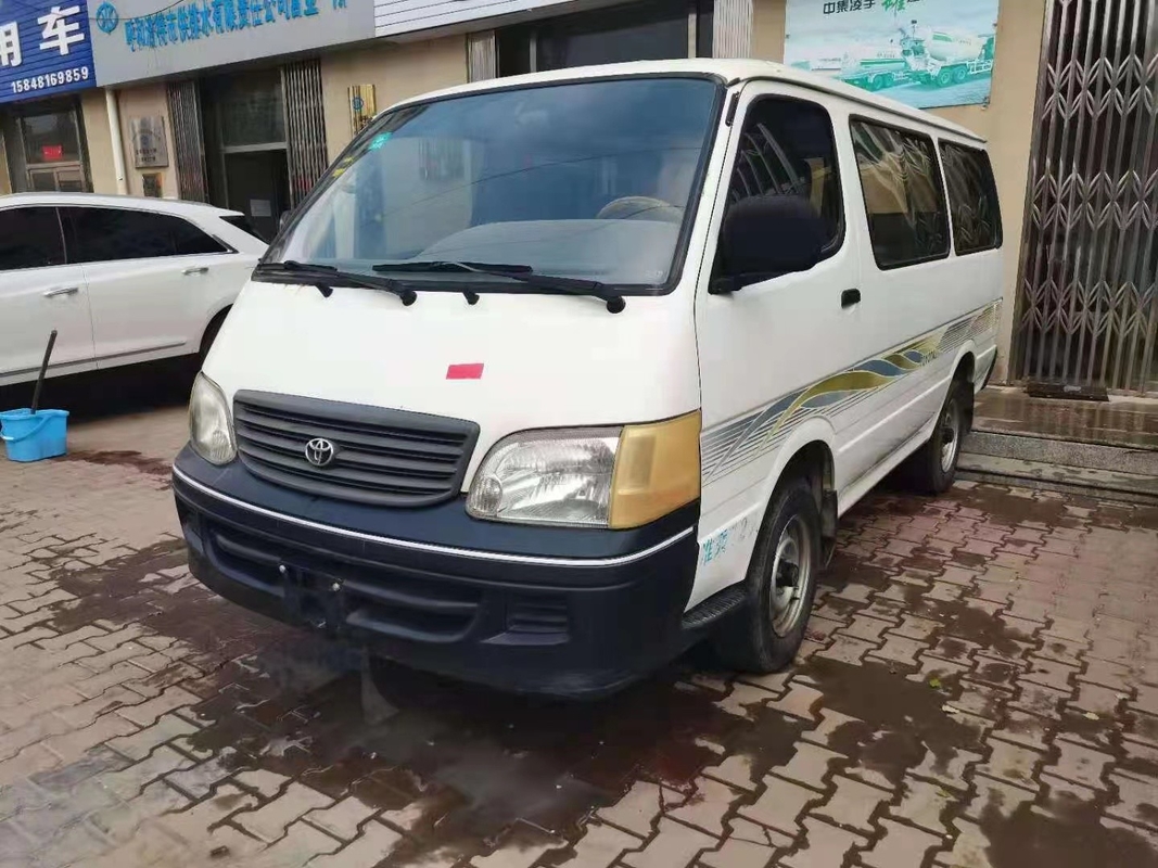 Mão usada gasolina Mini Bus do ônibus de Hiace de 12 assentos ?a ônibus de Toyota Hiace de 2008 anos