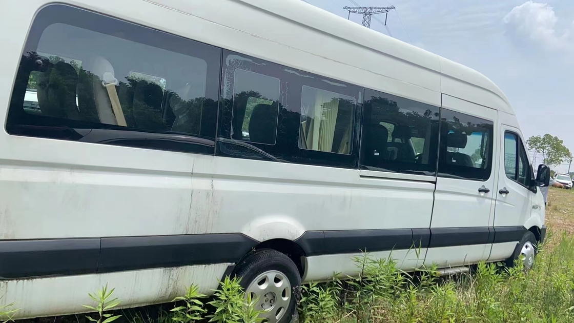 2017 ônibus usado JAC Bus usado de Mini Bus Diesel New Stock do ano 17 assentos nas boas condições