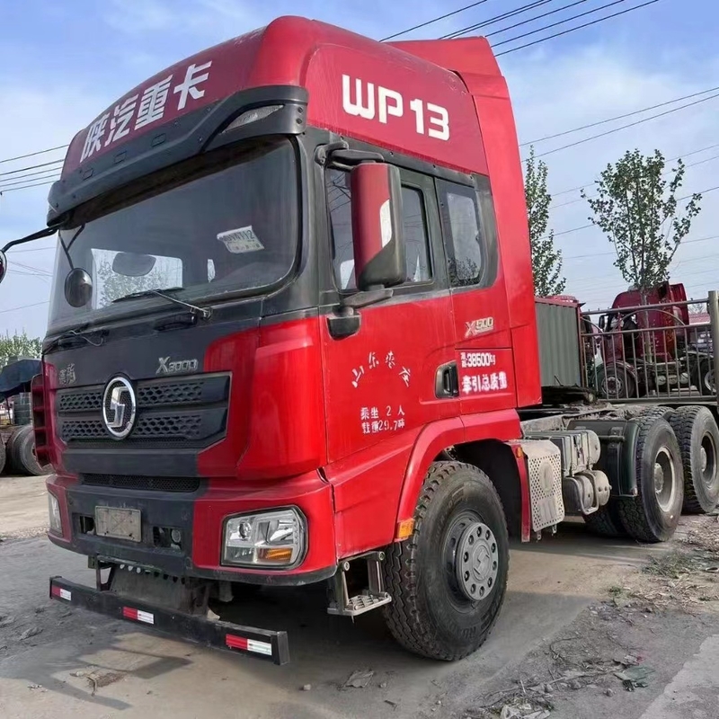 O trator usado 420hp do caminhão de Shacman usou a cabeça 6*4 50tons do trator para o caminhão do trator da venda