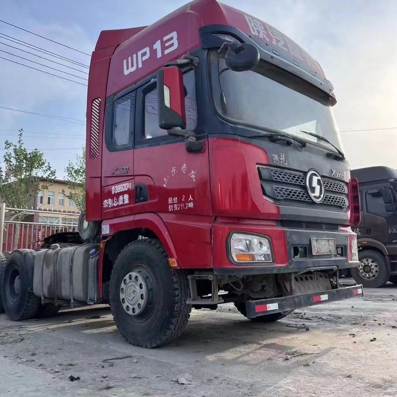 O trator usado 420hp do caminhão de Shacman usou a cabeça 6*4 50tons do trator para o caminhão do trator da venda