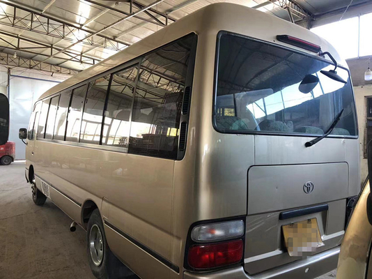Ônibus usado 30 assentos de Hiace do ônibus da pousa-copos de Toyota com motor diesel