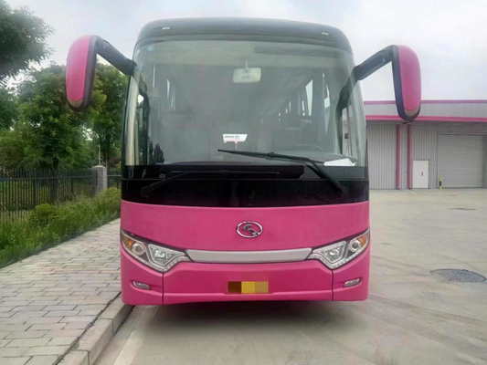 Motor traseiro turista usado Kinglong XMQ6112 do motor diesel dos assentos LHD de Buses 49 do treinador