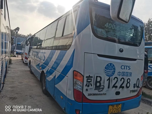 Ônibus usado 35 assentos ZK6858 mini RHD de Yutong que dirige os motores diesel para o transporte