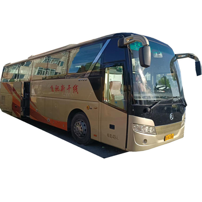 2012 a mão esquerda dourada de Dragon Used Coaster Bus XML6113 LHD que conduz 49 assentos treina