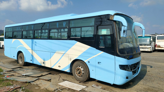 Ônibus Yutong Zk6112d Front Engine 60seats LHD do passageiro/quilômetro de RHD baixa janela de Silding