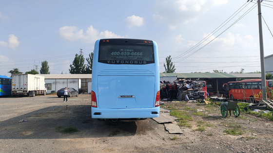 Ônibus Yutong Zk6112d Front Engine 60seats LHD do passageiro/quilômetro de RHD baixa janela de Silding
