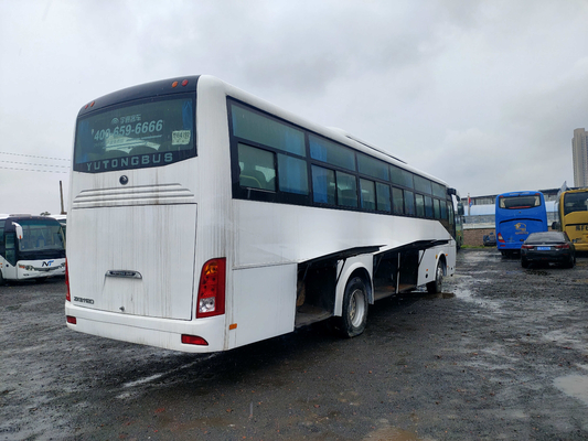 A condução à direita Yutong usou a janela grande 2+2layout 53seats de Silding da cabine da bagagem do ônibus Zk6112d