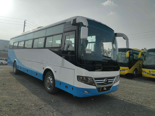 O ônibus de direção direito Yutong Front Engine Coach Zk 6112d 3 transporta bons pneumáticos de 45000km