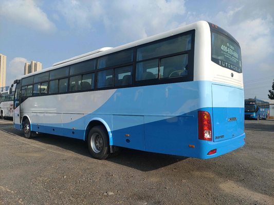 O ônibus de direção direito Yutong Front Engine Coach Zk 6112d 3 transporta bons pneumáticos de 45000km