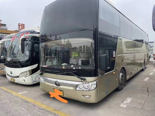 ZK6127 usou o treinador 016 do turista do motor da parte traseira do ônibus 53seats da mão de segundo do ônibus de Yutong