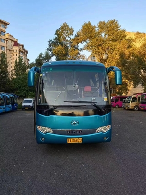 2017 anos 34 KLQ6796 mais alto usado assentos Mini Bus LHD que dirige o motor diesel nenhum acidente