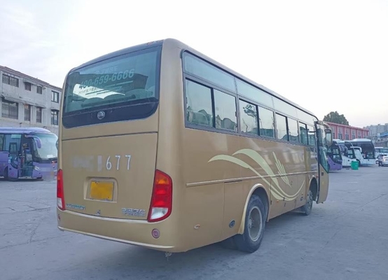 Zk6792D1 usou assentos do ônibus 35 de Yutong treina a mão 160 HP de Good Efficiency Second