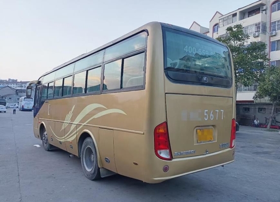 Zk6792D1 usou assentos do ônibus 35 de Yutong treina a mão 160 HP de Good Efficiency Second
