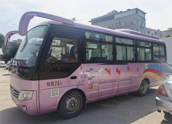 Euro diesel do ônibus de Second Hand Yutong do treinador 3 assentos 230kw da emissão 28