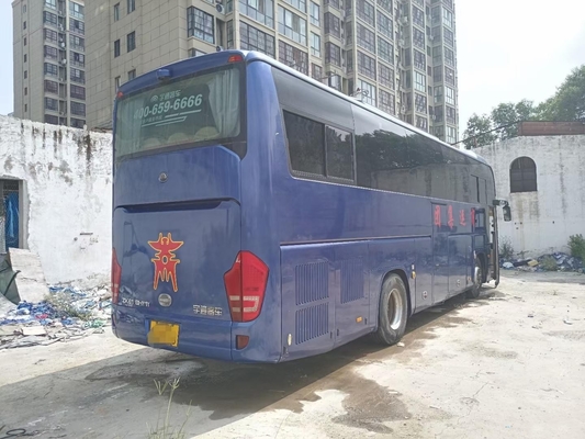 Ônibus de longa distância Yutong ZK6118 51 lugares Yuchai 206kw Ônibus de turismo usado de duas portas
