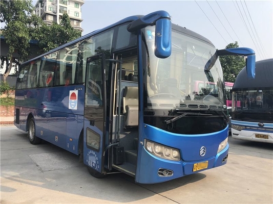 Mão de segundo usada assentos do transporte do motor diesel do ônibus do assinante de Kinglong 41