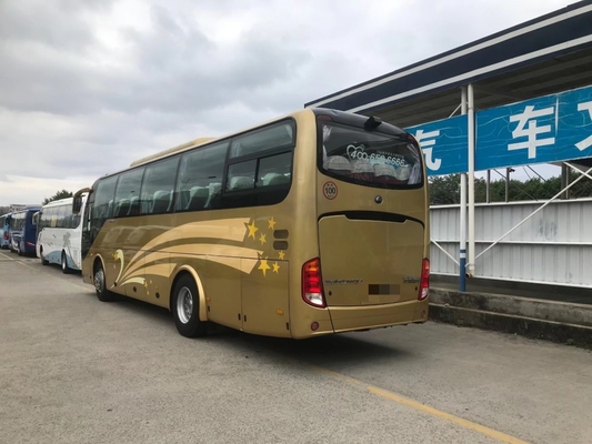 Transporte usado passageiro 191kw da mão do ônibus segundo de Yutong do assinante
