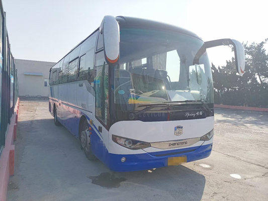 Motor diesel usado ônibus do veículo da finalidade de negócio dos assentos de Bus 46 do treinador da segunda mão