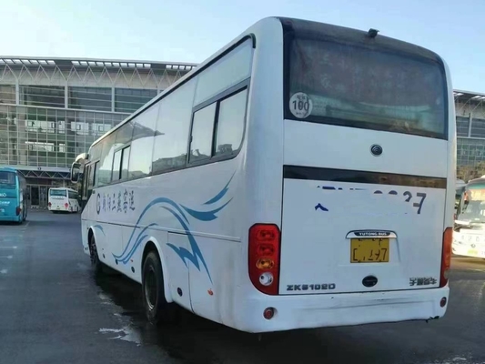 Ônibus diesel usado 162kw do passageiro de Yutong ZK6102D Front Engine Used 43 do ônibus