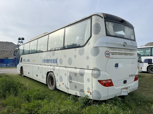 Ônibus usado do transporte de passageiro da mão do negociante segundo do ônibus com o ônibus diesel do Euro 3 do Euro 2 da C.A.