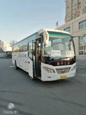 A camioneta expresso usada os assentos ZK6102D de 2014 anos 44 usou ônibus e treinadores com Front Engine