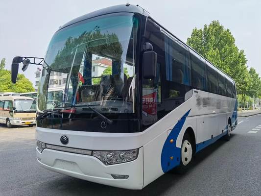 Yutong usou o passageiro o curso da movimentação que da mão esquerda do ônibus transporta o turista de 53 assentos para África