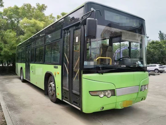 Ônibus usado do transporte público de mão do ônibus segundo do trânsito da cidade de Yutong LHD do ônibus da cidade