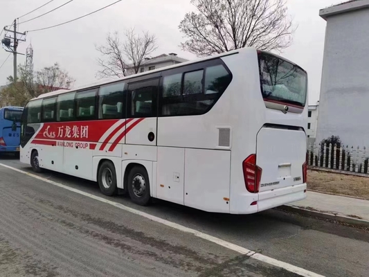 O treinador Bus do curso 2020 anos 56 Yutong usado assentos transporta Zk6148 o dobro Axle Bus