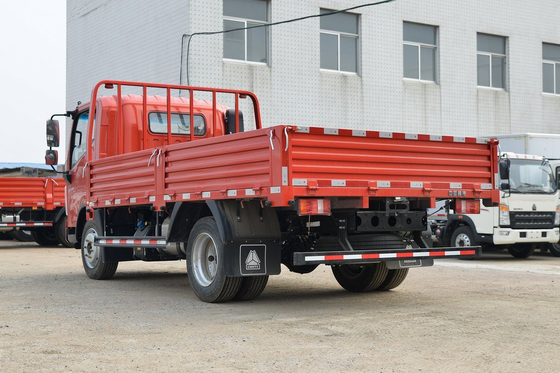 Lhd usou o motor diesel da descarga 160hp Howo Mini Dump Truck For Sale do caminhão