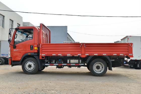 Lhd usou o motor diesel da descarga 160hp Howo Mini Dump Truck For Sale do caminhão