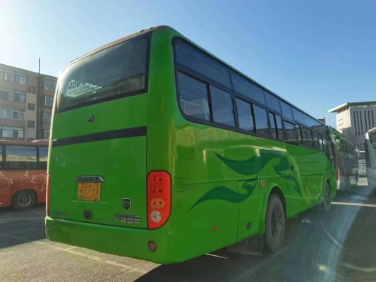 O treinador usado Bus Double Doors 43 assentos usou Tong Bus novo ZK6102D Front Engine