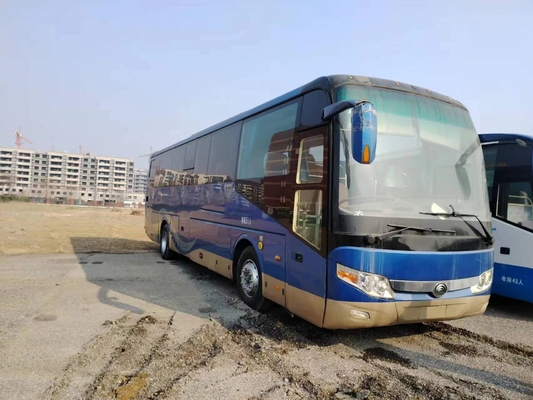 Motor usado Tong Bus novo de Weichai da suspensão da mola de lâmina das portas dobro dos assentos do ônibus 51 do passageiro
