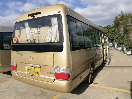 Porta de balanço comercial usada Dragon Bus dourado de Ecternal dos assentos de Front Engine 28 do ônibus XML6729