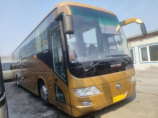 Motor médio usado de Weichai da janela da selagem do ônibus BJ6120 de Foton da mão dos assentos da porta 53 do ônibus luxuoso em segundo
