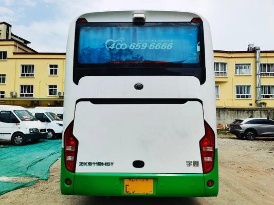 O ônibus e o treinador usados Middle Passenger Door 50 assentam o ônibus ZK6119 de Youngtong da mão do A/C ò do carregador de USB do motor de Wechai