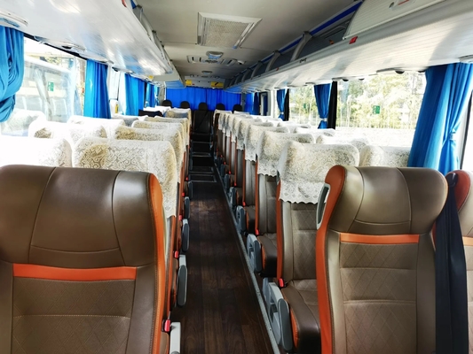 O ônibus e o treinador usados Middle Passenger Door 50 assentam o ônibus ZK6119 de Youngtong da mão do A/C ò do carregador de USB do motor de Wechai