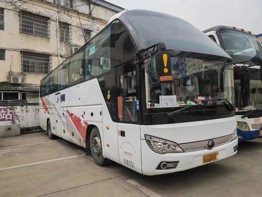 Treinador usado Bus 12 2 do condicionador de ar médio dos assentos da porta 50 dos para-brisas medidores de ônibus traseiro ZK6122 de Yutong do motor
