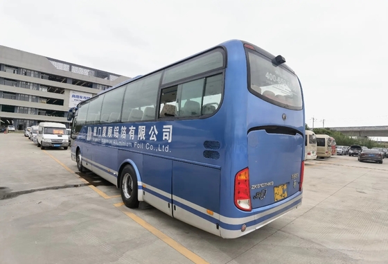 Compartimento de bagagem grande usado dos assentos da camioneta expresso 45 10,5 medidores ônibus ZK6107 de Yutong da mão da porta média do motor de Yuchai de ò