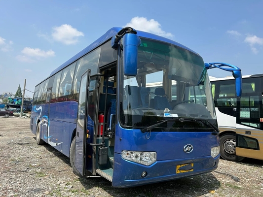 A porta média 47 do ônibus da segunda mão assenta o motor novo de 80% LHD/RHD Yuchai 11 medidores de ônibus mais alto usado KLQ6119