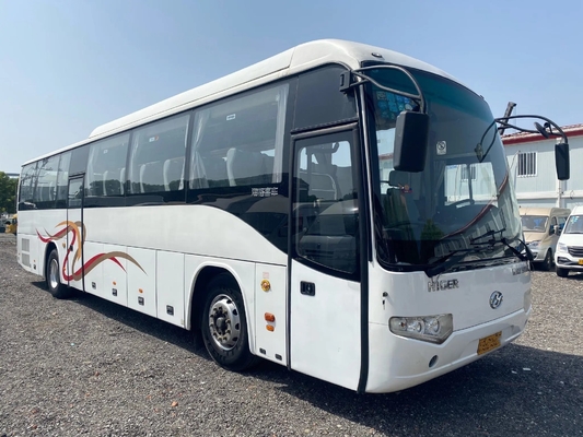 Ônibus e treinador usados Luggage Compartment 2 portas 53 assentos que selam a janela com o ônibus mais alto KLQ6129 da movimentação da mão esquerda do A/C
