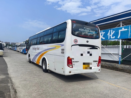 O EURO usado IV de Leaf Spring do treinador do ônibus o motor 245hp 10,5 de Yuchai de 49 assentos mede a ?a mão Tong Bus novo ZK6107