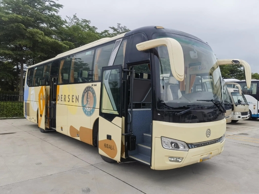 Compartimento de bagagem luxuoso usado dos assentos da transmissão manual 46 do ônibus dragão dourado XML6102 do A/C de 2018 anos