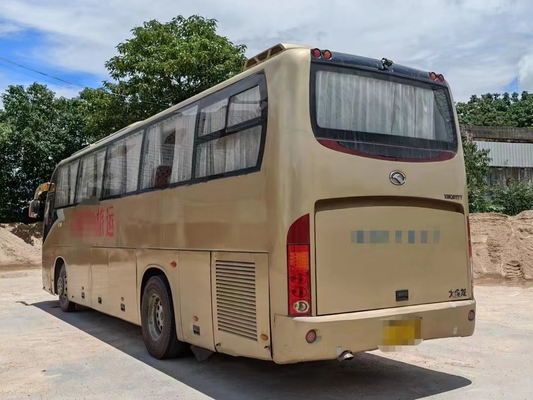 Autobus de segunda mão 49 lugares Autobus Kinglong usado XMQ6117 Yuchai Motor 240hp EURO 3