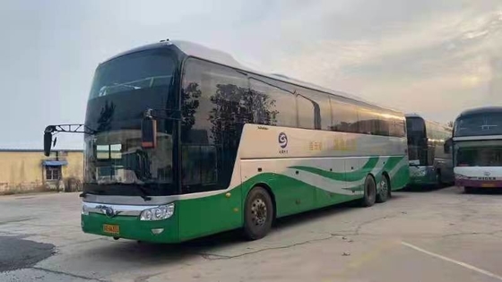 68 lugares duplo eixo autocarros de luxo usados Yutong ZK6146 Weichai Motor 400 hp