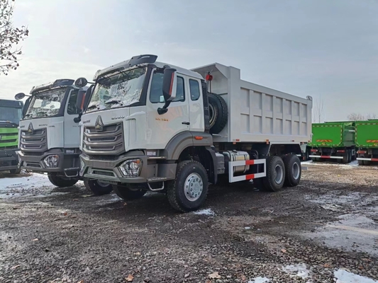 Howo Dump Truck 6x4 Novo motor Weichai de 400 hp Single and Half Cab Spring Leaf LHD/RHD